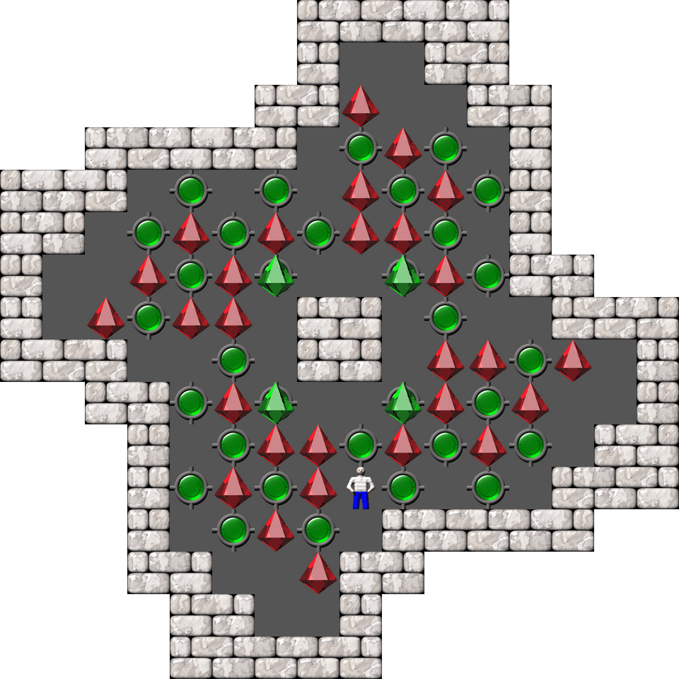 Sokoban Sasquatch XI level 28